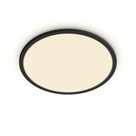 Superslim CL550 koupelnové přisazené LED svítidlo 18W 1500lm 2700K krokové stmívání IP44 30cm, černé