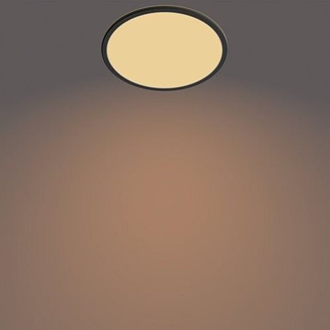 Superslim CL550 koupelnové přisazené LED svítidlo 18W 1500lm 2700K krokové stmívání IP44 30cm, černé 6