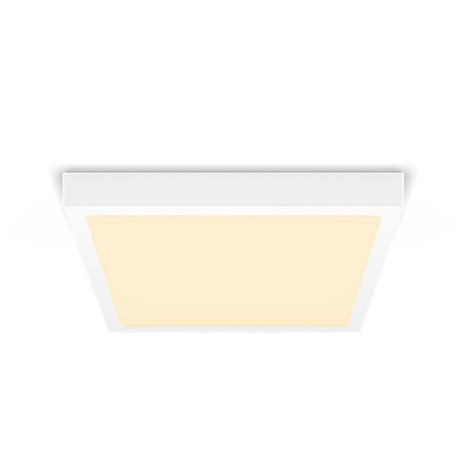 Magneos přisazené LED svítidlo 1x20W 2000lm 2700K IP20 hranaté 28,5cm, bílé 3