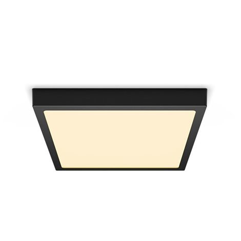 Magneos přisazené LED svítidlo 1x20W 1900lm 2700K IP20 hranaté 28,5cm, černé 5