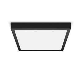 Magneos přisazené LED svítidlo 1x20W 1900lm 2700K IP20 hranaté 28,5cm, černé