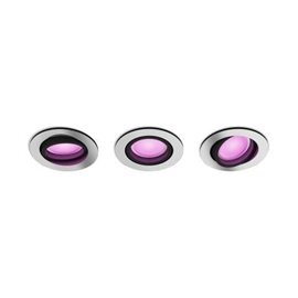 HUE WACA Centura podhledové LED svítidlo 3x GU10 5,7W 350lm 2000-6500K RGB kulaté IP20 hliník