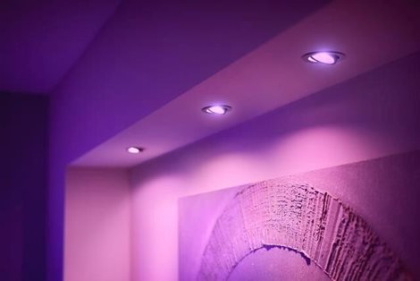 HUE WACA Centura podhledové LED svítidlo 3x GU10 5,7W 350lm 2000-6500K RGB kulaté IP20 hliník 6