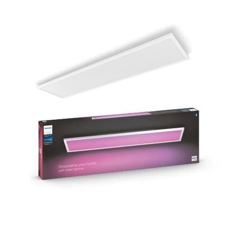 HUE WACA Surimu stropní LED panel 60W 4150lm 2000-6500K RGB 120x30cm IP20, bílý 4