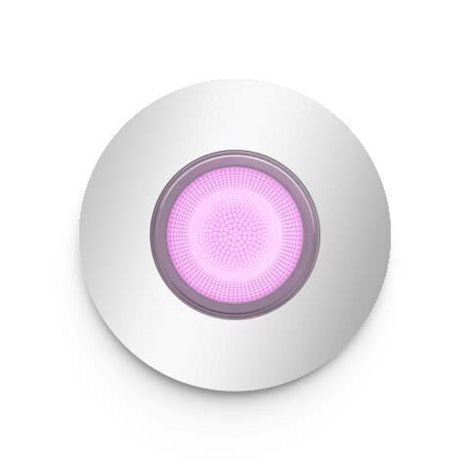 HUE WACA Xamento podhledové LED svítidlo 1x GU10 5,7W 350lm 2000-6500K RGB IP44, chrom 6