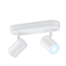 WiZ Imageo bodové LED svítidlo 2x GU10 4,9W 350lm 2700-6500K IP20, bílé