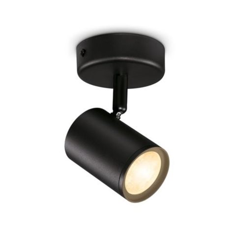 WiZ Imageo bodové LED svítidlo 1x4,9W 345lm 2700-6500K IP20, černé 1