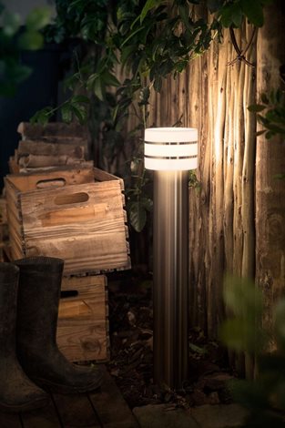 Hue White Tuar venkovní sloupkové svítidlo 1x E27 9W 806lm 2700K 77cm IP44, nerez 4
