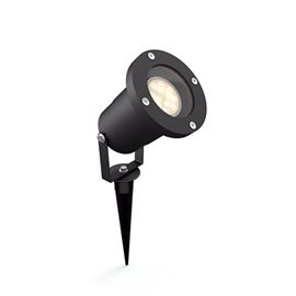 17481/30/P0 Puled venkovní zapichovací reflektor 1xGU10 5W 395lm 2700K IP44, černý