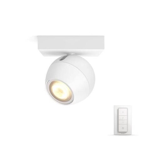 Hue WA Buckram bodové svítidlo 1x GU10 LED 5W 350lm 2200-6500K IP20, bílá 1