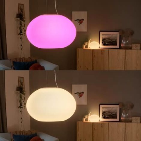 Hue WACA Flourish závěsné LED svítidlo 1x39,5W 2750lm 2000-6500K RGB IP20, bílé 3