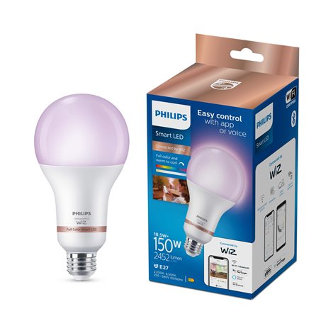 WiZ Smart LED Žárovka 18,5 W (ekv. 150 W) 2452lm 2200-6500K A80 E27 2
