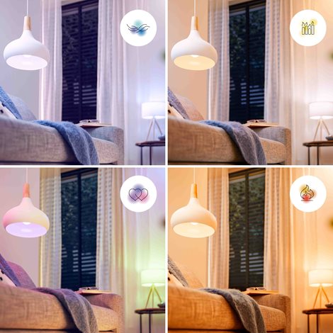 WiZ Smart LED Žárovka 18,5 W (ekv. 150 W) 2452lm 2200-6500K A80 E27 7