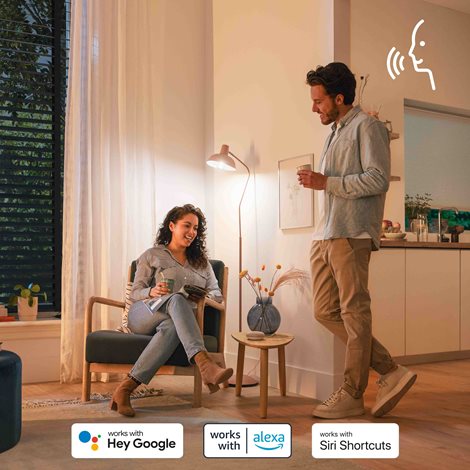 WiZ Smart LED 50W bodové světlo PAR16, GU10 345lm 2200-6500K 13
