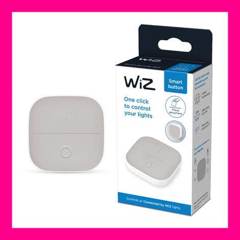 WiZ Portable button přenosný ovladač se stmívačem IP20, 1xAAA, bílý 3