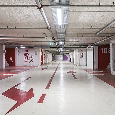 JULIE 1200 LED IP65 4200 840 E3 LED svítidlo prachotěsné  s nouz. modulem 38W 4000K 4200lm 2
