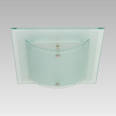 Falls přisazené svítidlo E27 2x60W bez zdroje 30cm, sklo