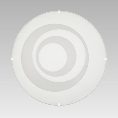 RINGS přisazené svítidlo 2x E27 60W bez zdroje 40cm IP20, bílé