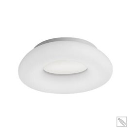 TRIVAN přisazené svítidlo LED 21W 1480lm 2700-6500K 55cm kulaté IP20, matně bílé + ovladač