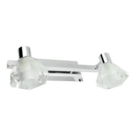 GUARD nástěnné svítidlo 2x G9 40W bez zdroje 29cm IP20, lesklý chrom