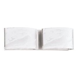 BUGS nástěnné svítidlo 2x G9 33W bez zdroje 37,5cm IP20, chrom/opál