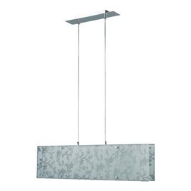 AMAZON závěsné svítidlo 4x GU10 9W bez zdroje 70cm IP20, chrom