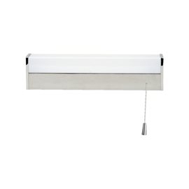ARMET koupelnové nástěnné svítidlo s vypínačem 1xT5 8W bez zdroje 32cm IP44, chromové