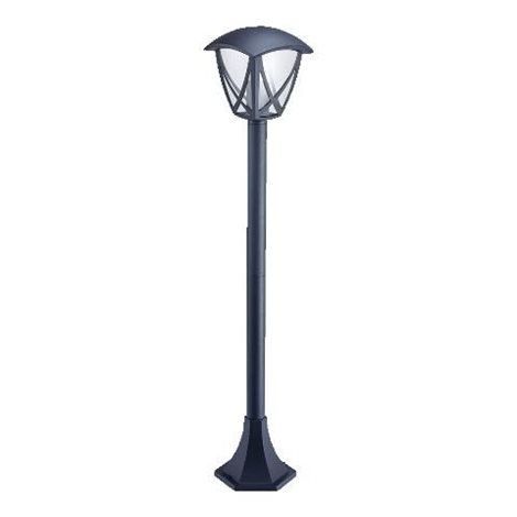 SPLIT venkovní sloupkové svítidlo 1x E27 40W bez zdroje 93cm IP44, matně černé