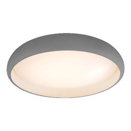 TARI stropní svítidlo LED 22W 1200lm 4000K 44cm kulaté IP20, šedé