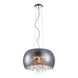 ATMOSPHERA závěsné svítidlo 5x G9 7W bez zdroje 40cm IP20, chromové