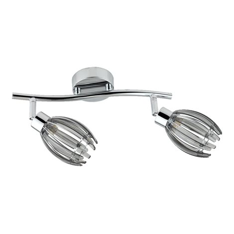 EZZO nástěnné svítidlo 2x G9 33W bez zdroje 30,5cm IP20, chromové