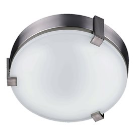 CLIP stropní svítidlo 1x T5 32W bez zdroje 31cm IP20, nerez