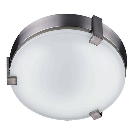 CLIP stropní svítidlo 1x T5 32W bez zdroje 31cm IP20, nerez