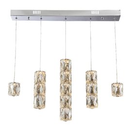 POLAR závěsné svítidlo LED 39W 3120lm 3000K 70cm IP20, chromové