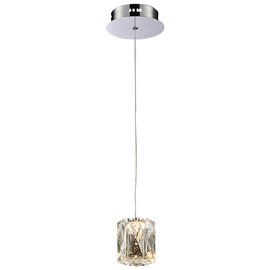 POLAR závěsné svítidlo LED 5W 400lm 3000K 15cm IP20, chromové