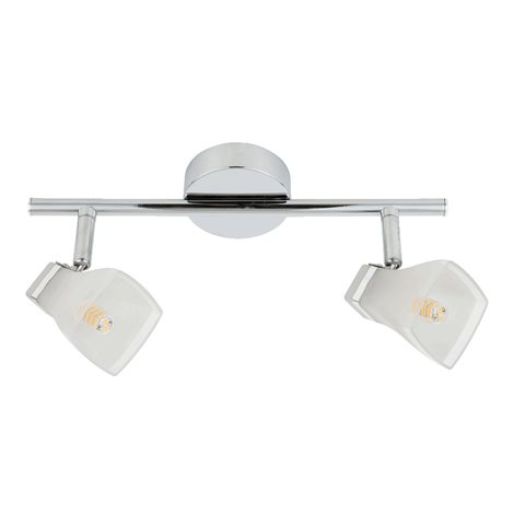 QUADO přisazené svítidlo 2x G9 4W bez zdroje 30cm IP20, chromové