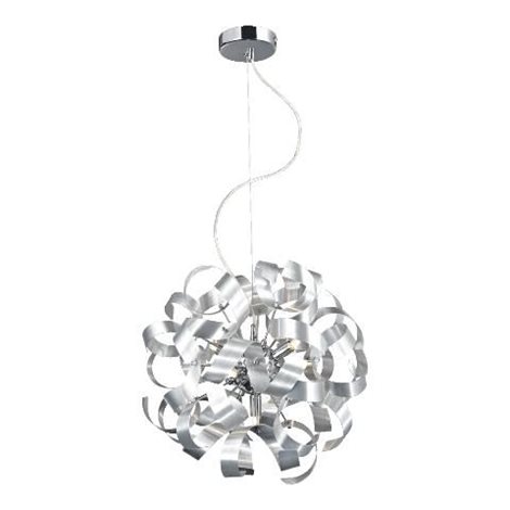 RIBBON závěsné svítidlo 5x G9 33W bez zdroje 42cm IP20, hliníkové