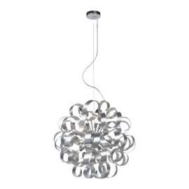 RIBBON závěsné svítidlo 12x G9 33W bez zdroje 60cm IP20, hliníkové