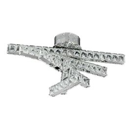 TYFRRO stropní svítidlo LED 32W 2560lm 4000K 60cm IP20, chromové