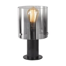 MOXIE stolní lampa 1x E27 60W bez zdroje 15cm IP20, kouřové / černé