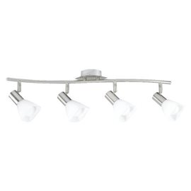 AIDA přisazené bodové svítidlo 4x E14 40W bez zdroje 70cm IP20, saténový nikl