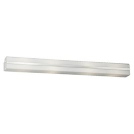 SUREYA nástěnné svítidlo 4x E14 60W bez zdroje 60cm IP20, chrom/opálové sklo