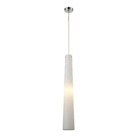 NIOS závěsné svítidlo 1x E14 60W bez zdroje IP20, chrom / opálové sklo