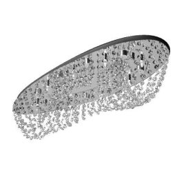 ELIPTHON stropní svítidlo 8x G9 33W bez zdroje 64cm IP20, chromové