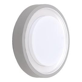 ORIGO venkovní nástěnné svítidlo 1x E27 60W bez zdroje 30,6cm IP54, stříbrné