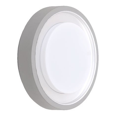 ORIGO venkovní nástěnné svítidlo 1x E27 60W bez zdroje 30,6cm IP54, stříbrné