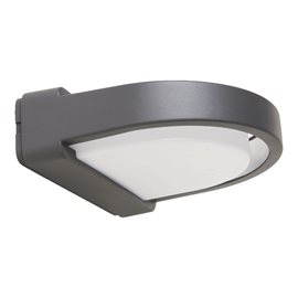 ORIGO venkovní nástěnné svítidlo 1x E27 20W bez zdroje IP54, tmavě šedé