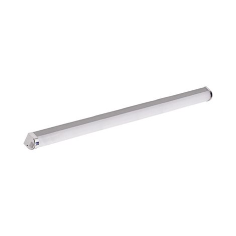 TETRIM MINI koupelnové nástěnné svítidlo s vypínačem LED 20W 2500lm 4000K 90cm IP44, chromové