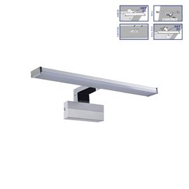 TREMOLO PLUS koupelnové nástěnné svítidlo LED 8W 780lm 3000K/4000K CCT 40cm IP44, chromové