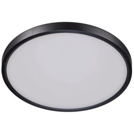 TRIMO přisazené svítidlo LED 38W 4100lm 4000K 40cm IP20, černé